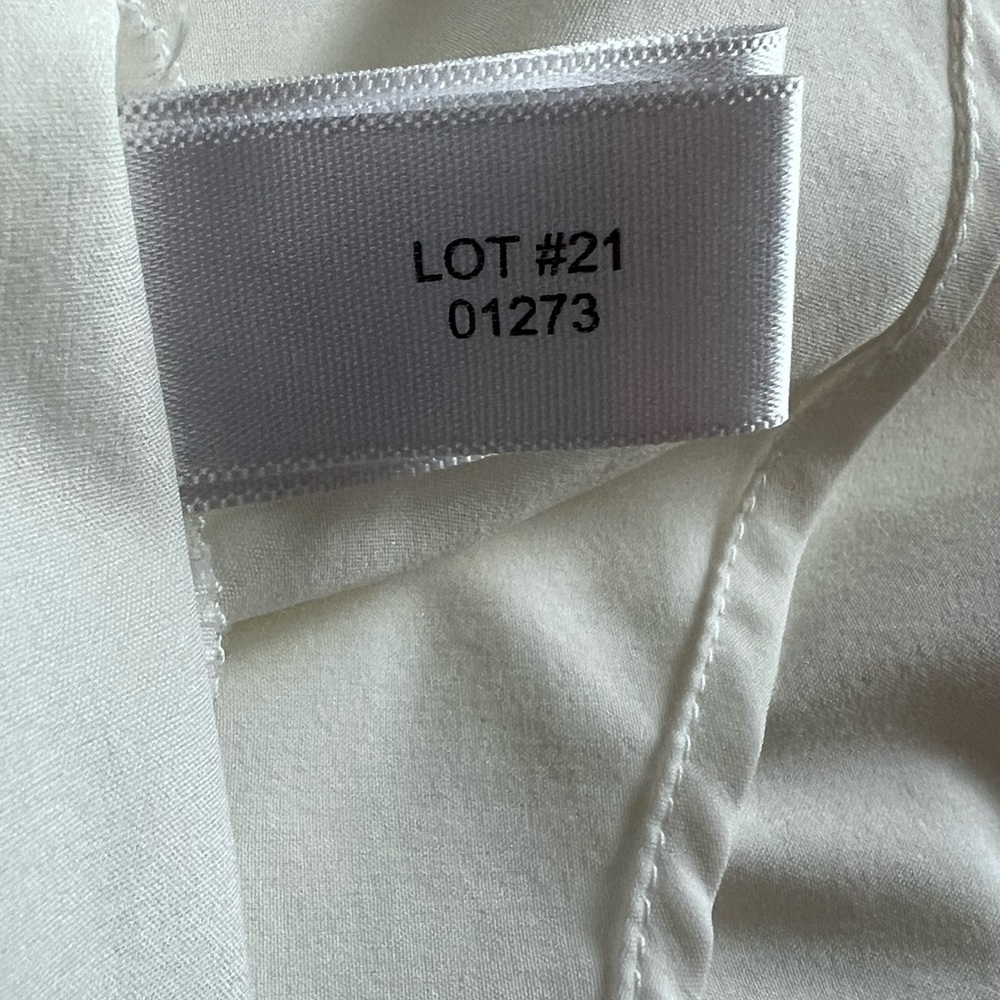 Coolibar White UPF 50+ Button Down Roll Tab Sleeve Tunic Shirt Large - Picture 8 of 8